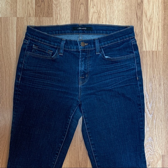 J Brand Daphne Skinny Jean with Raw Hem - Picture 10 of 10